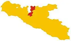 بیوونا در استان اگریجنتو