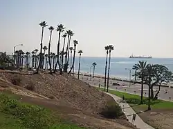 Bixby Park in the eastern section of Alamitos Beach