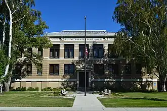Blaine County Courthouse in Chinook, Montana