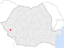 Location of Bocșa