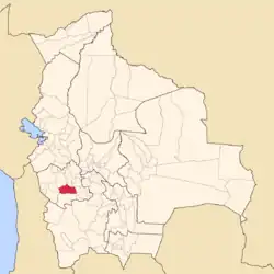 موقعیت استان سود کاراناگاس در نقشه