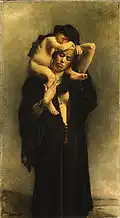 An Egyptian Peasant Woman and Her Child (1869–1870) موزه متروپولیتن نیویورک
