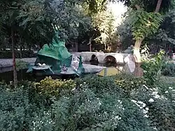 حوضچه و فضاسازی باغ