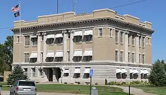 Box Butte County Courthouse in Alliance, Nebraska