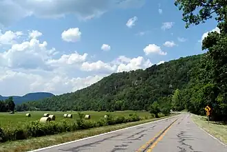 Boxley Valley in the Upper Buffalo Wilderness