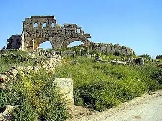 Ruins of the North Church AD561 at the ancient site of Barad, 2009