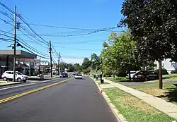 Bradley Gardens as seen from Old York Road (CR 567)