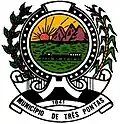 نشان رسمی Três Pontas