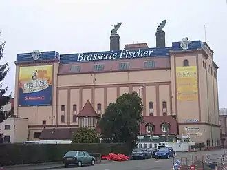 Fischer Brewery south entrance of Schiltigheim