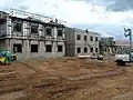 ساخت بتن در برزیل با استفاده از قالب بتن آلومینیومی دستی.