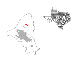 موقعیت Kurten, Texas