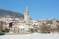 Brentonico under the برف