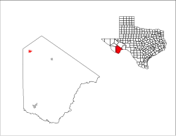 موقعیت در تگزاس