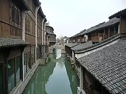 The canals of Wuzhen have led to it being nicknamed the "Venice of the East"