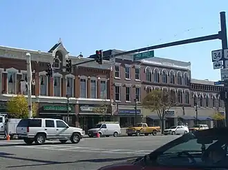 Eastside of Courthouse Square