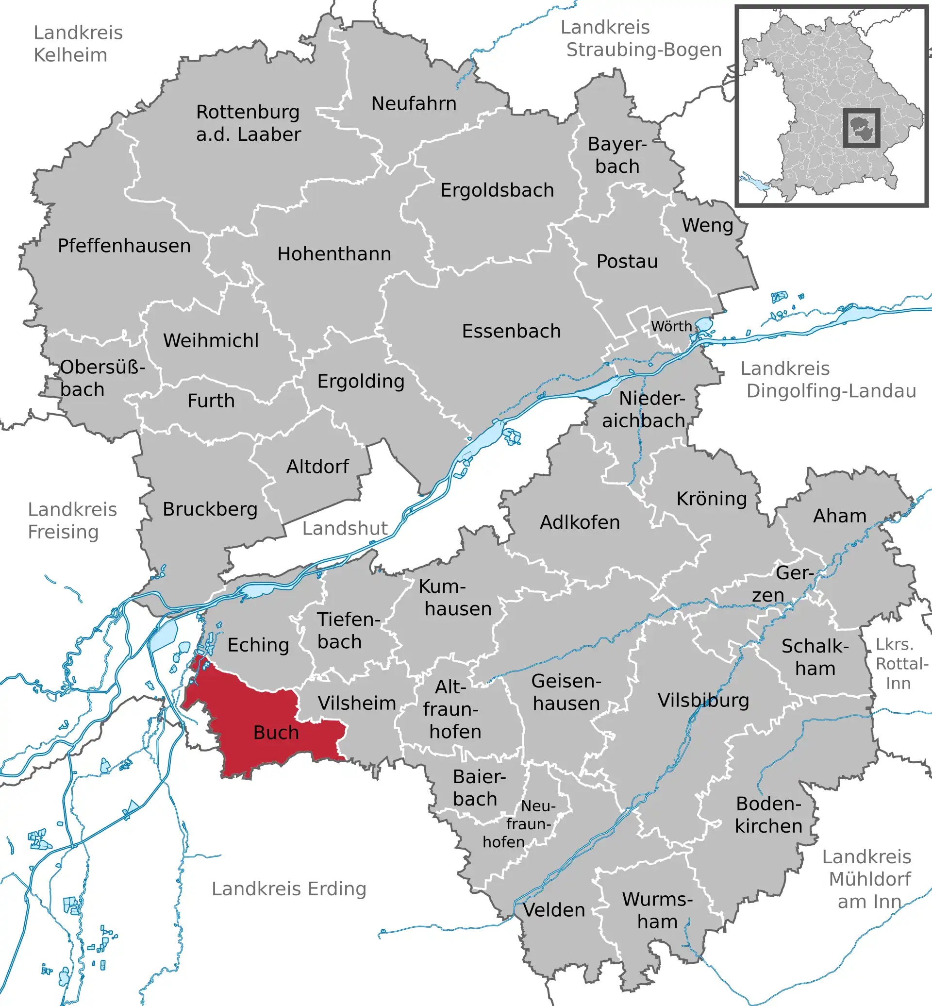 Buch am Erlbach in LA