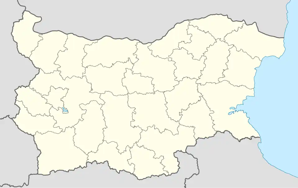 بورگاس در بلغارستان واقع شده