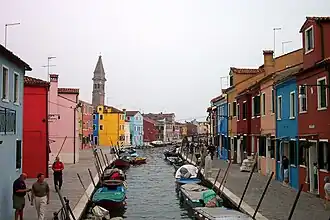 Canal in Burano