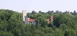 Grünwald castle in the ایسار valley