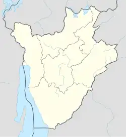 گیتگا در بوروندی واقع شده