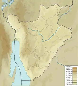 کوه ه‌ها در بوروندی واقع شده