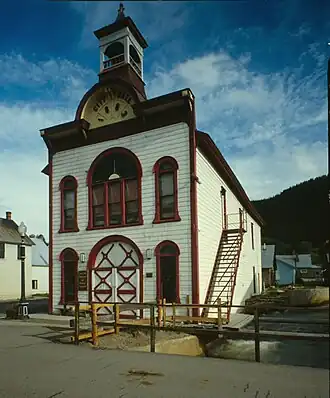 Old City Hall, built 1883. Photo: Historic American Buildings Survey