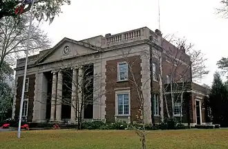 Charlton County courthouse in Folkston, Georgia