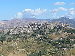 Panorama of Calascibetta