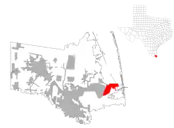 موقعیت Port Isabel, Texas