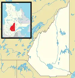 نورماندن در Lac-Saint-Jean, Quebec واقع شده