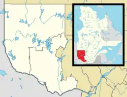Guérin در Western Quebec واقع شده