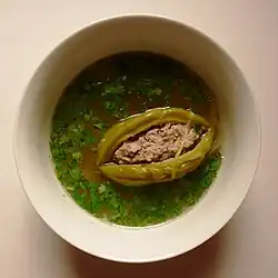 سوپ ملون تلخ