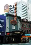 The Canon Theatre (now Ed Mirvish Theatre), تورنتو، ۱۹۲۰