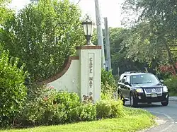 The entrance to Cape May Point