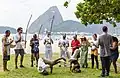 Ground fighting in Capoeira