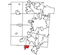 Location within شهرستان مونتگومری، اوهایو