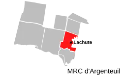 موقعیت Lachute