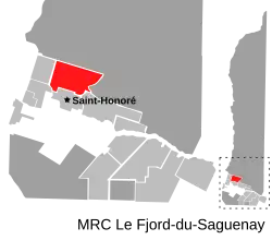 موقعیت Saint-David-de-Falardeau
