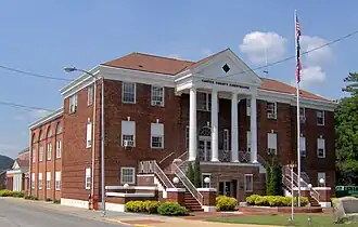 Carter County Courthouse in Elizabethton