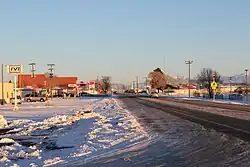 Center in winter.