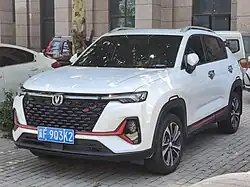Changan CS35 Plus 2021 facelift