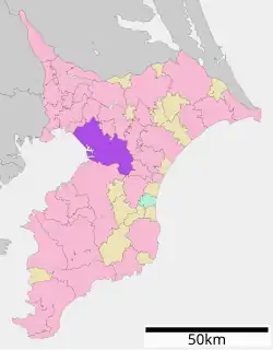 موقعیت Chiba