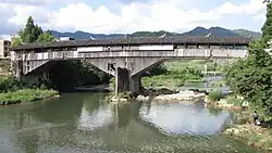Qiansheng Covered Bridge in Pingnan، Ningde