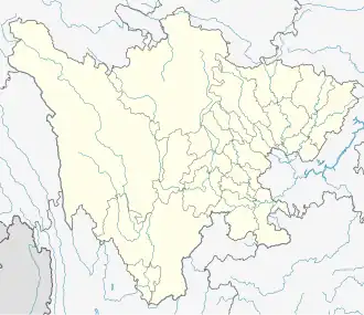 Xindu در سیچوآن واقع شده