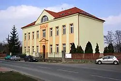Old school in Chlumín