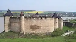 Panoramic view of the قلعه خوتین.