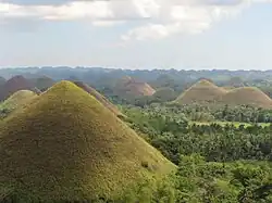 Chocolate Hills in Carmen, Bohol