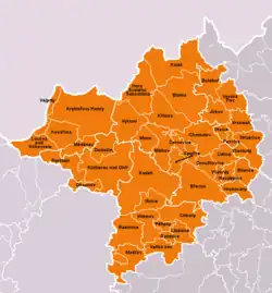Municipalities of Chomutov District