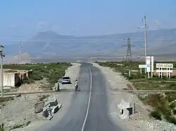 مرز میان شهرستان چونگ آلای و شهرستان آلای