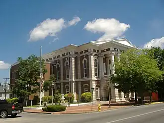 Christian County courthouse in Hopkinsville, Kentucky
